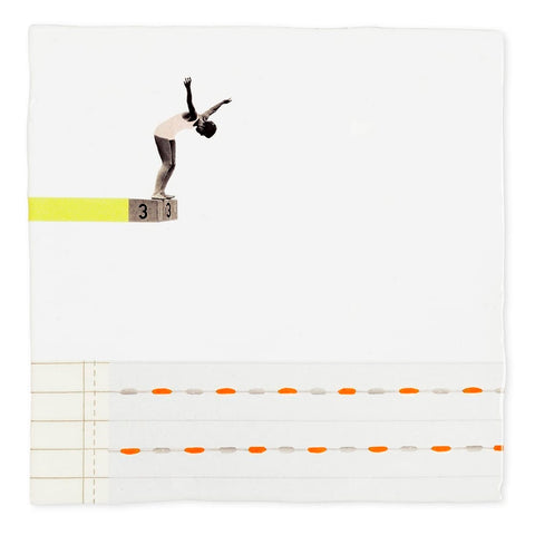 A Leap of Faith Ceramic Tile