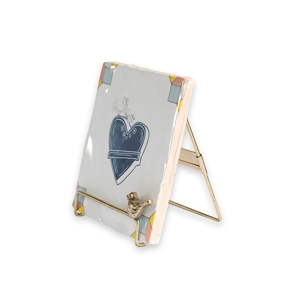 Golden Tile Stand - Bird Tile Stand Storytiles