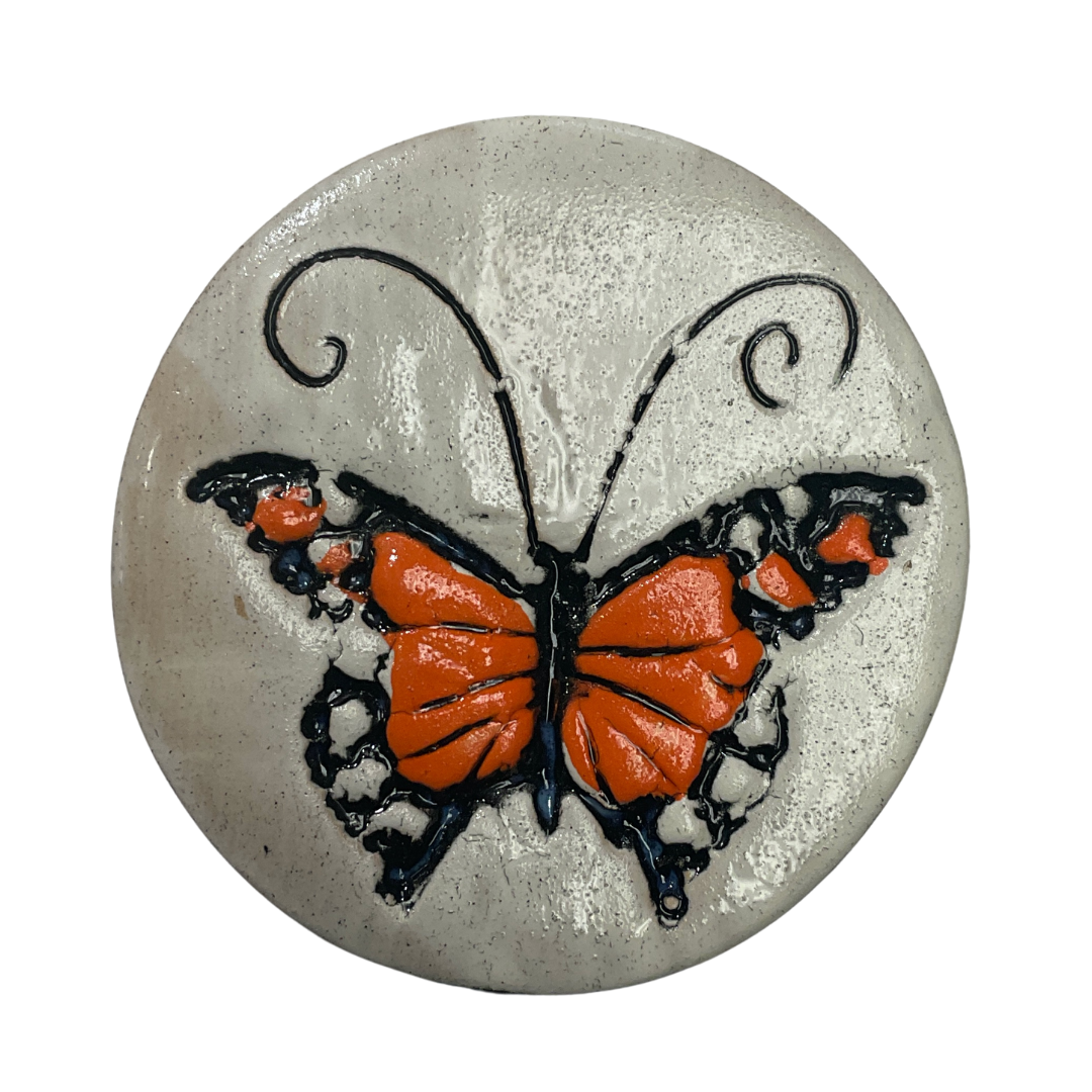 Monarch Butterfly Ceramic Disc