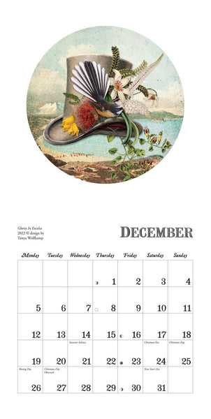 New Zealand 2022 Wall Calendar Calender Wolfkamp & Stone