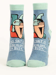 Shit Is Ridiculous Ankle Socks