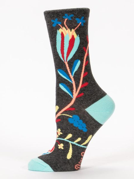 I'm Complicated. Thank You. Crew Socks