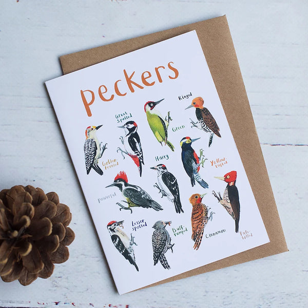 Card - Peckers