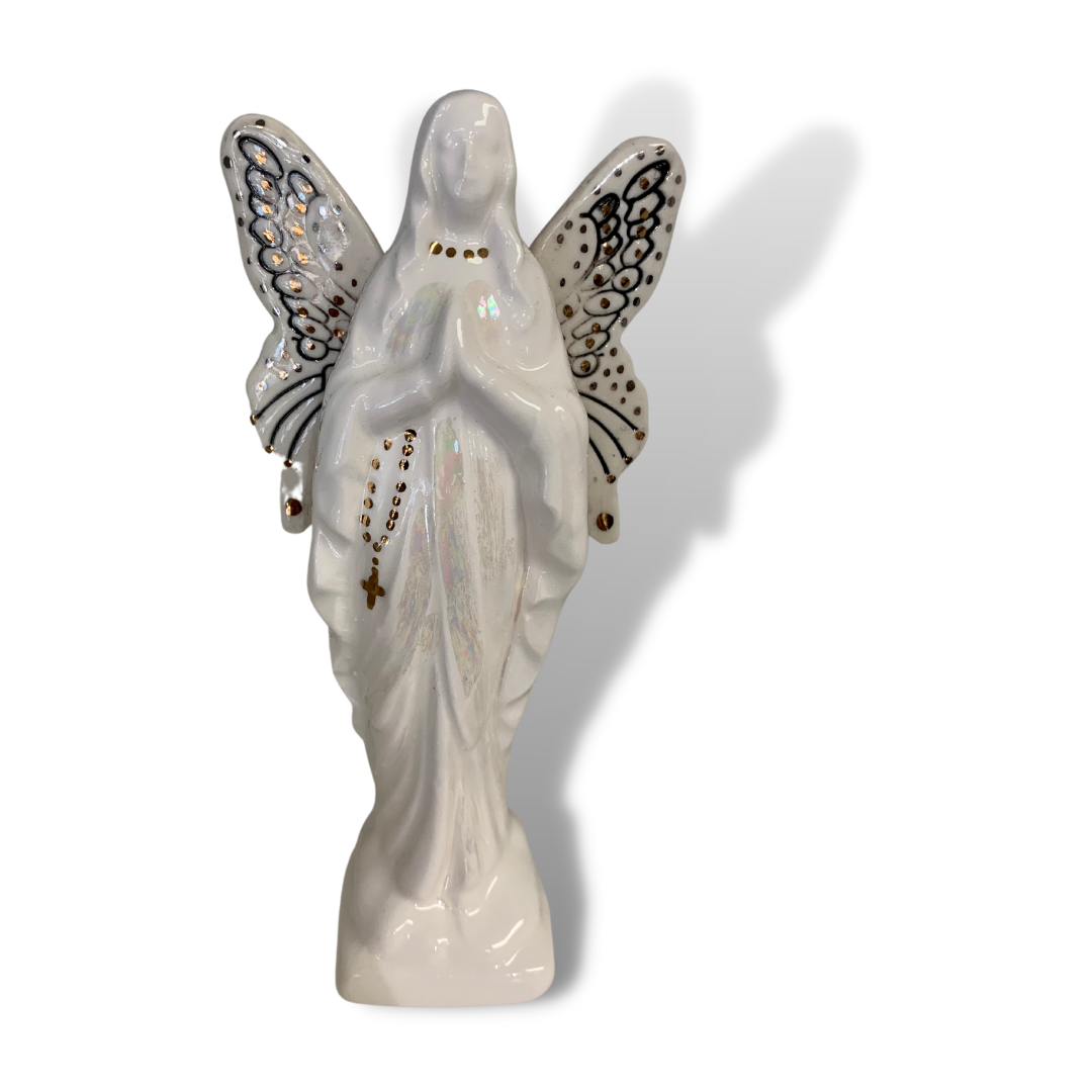 Madonna Butterfly Porcelain Figurine