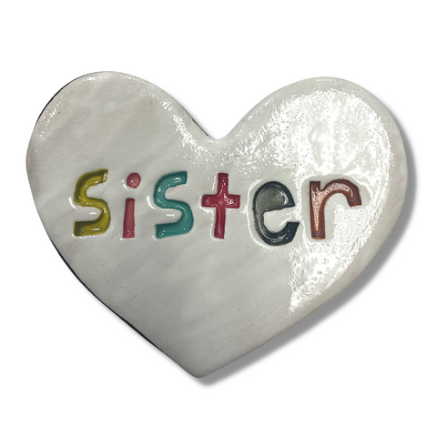 Sister Heart Tile