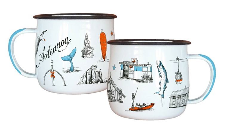Aotearoa Enamel Mug
