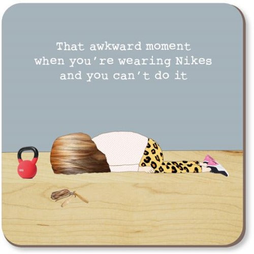 Rosie Made A Thing Coaster - Can't Do It
