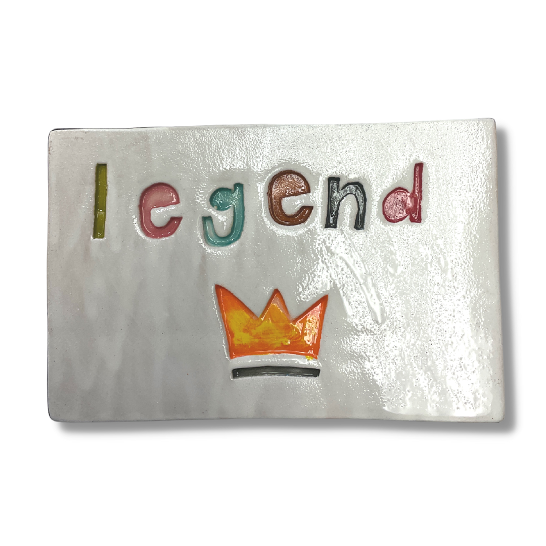Legend Rectangle Ceramic Tle Wall Art M Ceramics