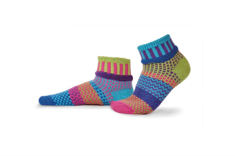 Solmate Socks- Bluebell Quarter Socks Socks Solmate Socks
