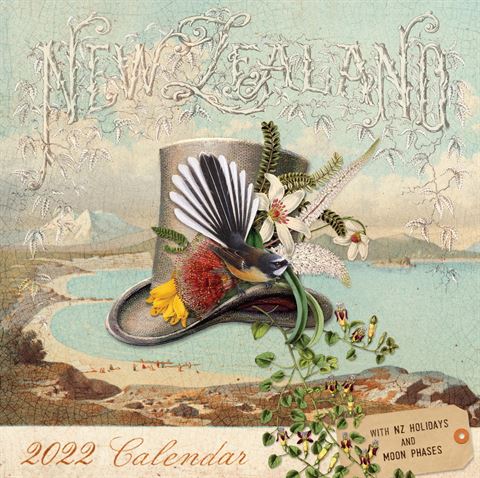 New Zealand 2022 Wall Calendar Calender Wolfkamp & Stone