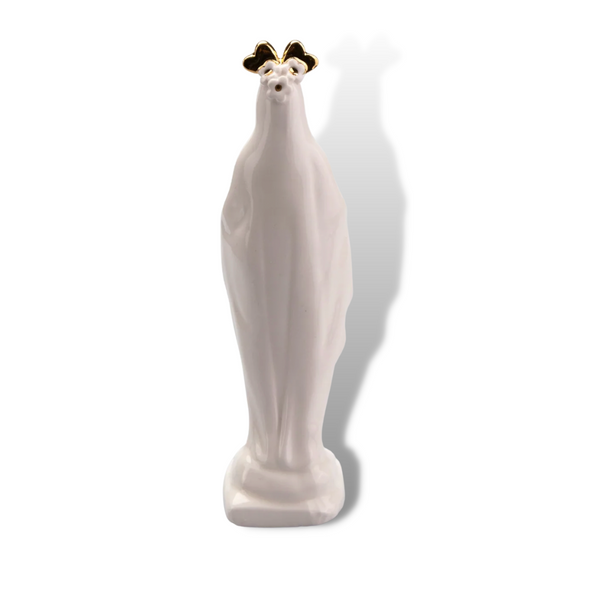 Madonna With Two Hearts Porcelain Figurine