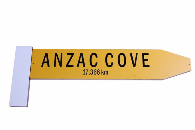 Give Me a Big Sign  - ANZAC Cove - Ian Blackwell - Design Withdrawals
