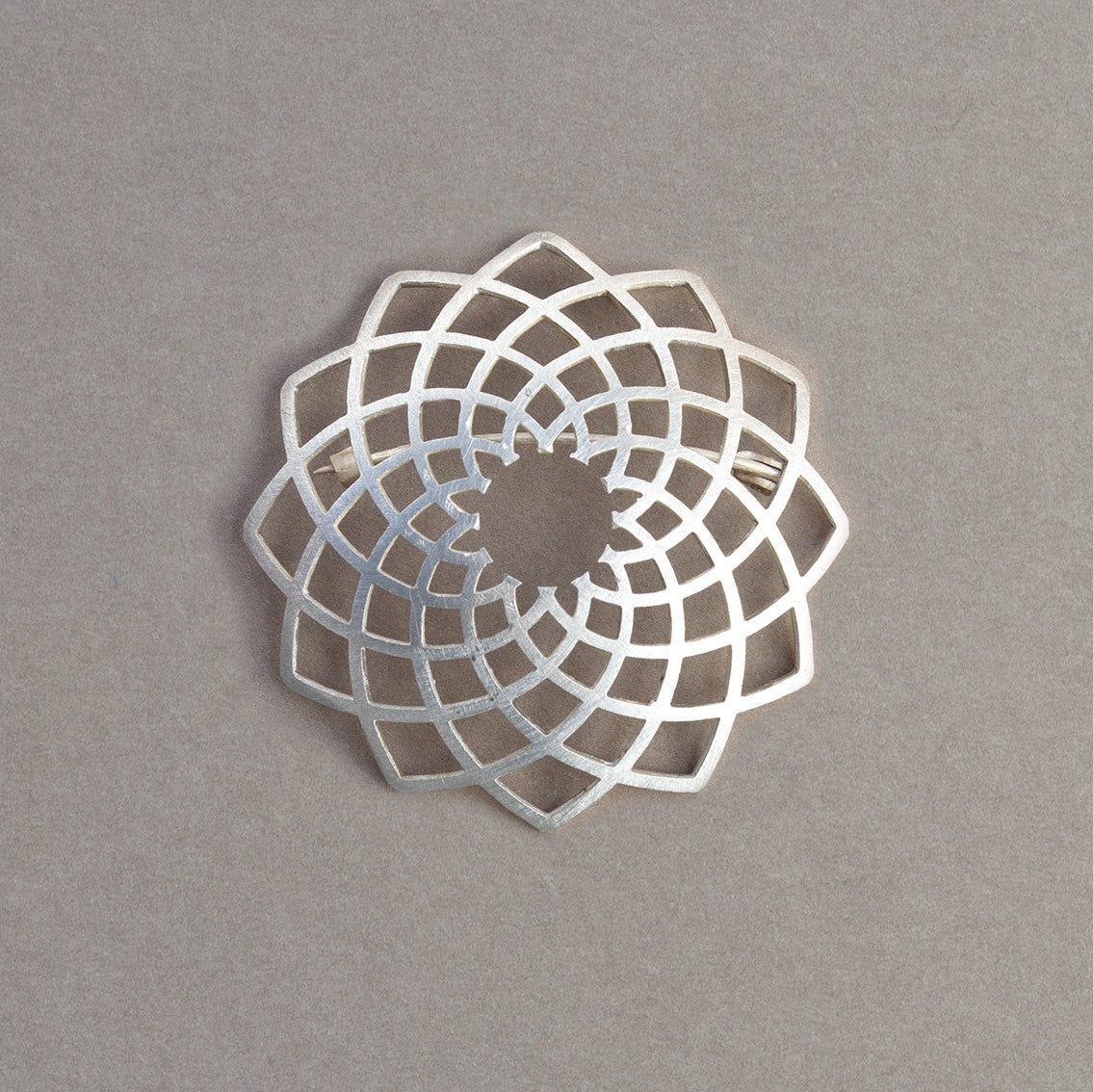 Adorn Sterling Silver Flax Jewellery Jewellery David Trubridge Brooch