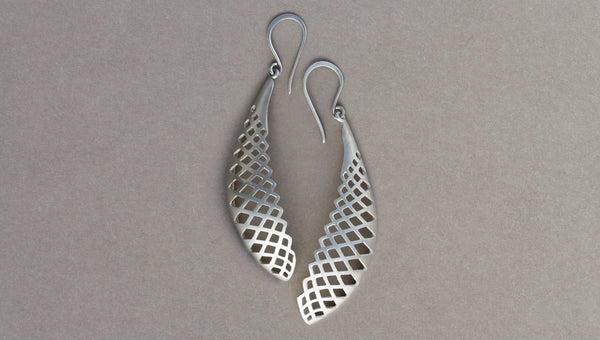 Adorn Sterling Silver Wing Jewellery David Trubridge David Trubridge Earrings