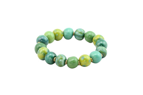 Ananke Bracelet By Claycult Bracelet Claycult Green