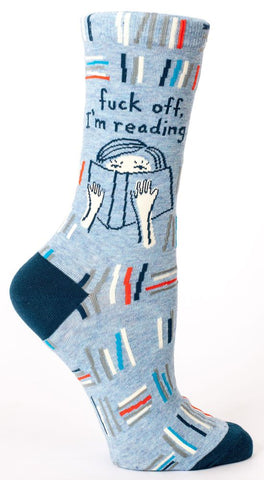Fuck Off, I'm Reading Crew Socks