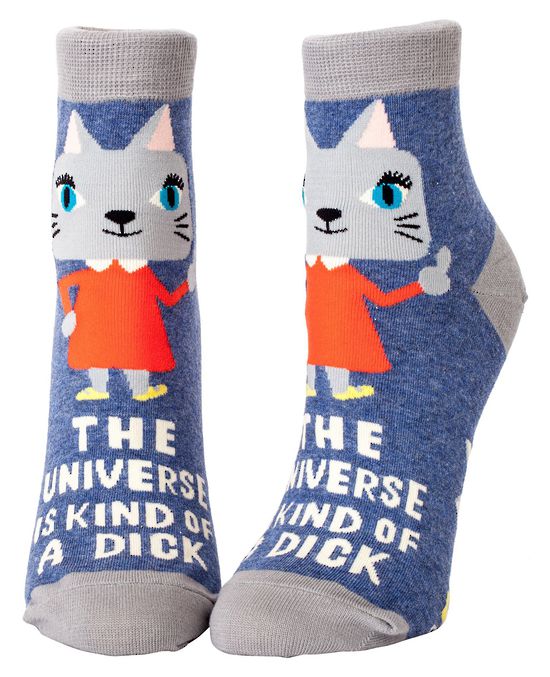 The Universe Is Kind of a Dick Ankle Socks