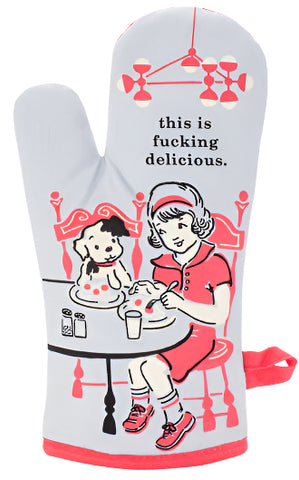 Fucking Delicious Oven Mitt