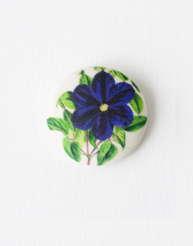 Morning Glory Button Brooch Brooch Lazybones