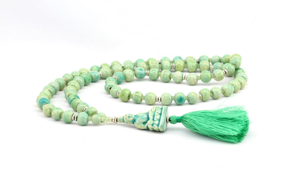 Buddha Silk Necklace By Claycult