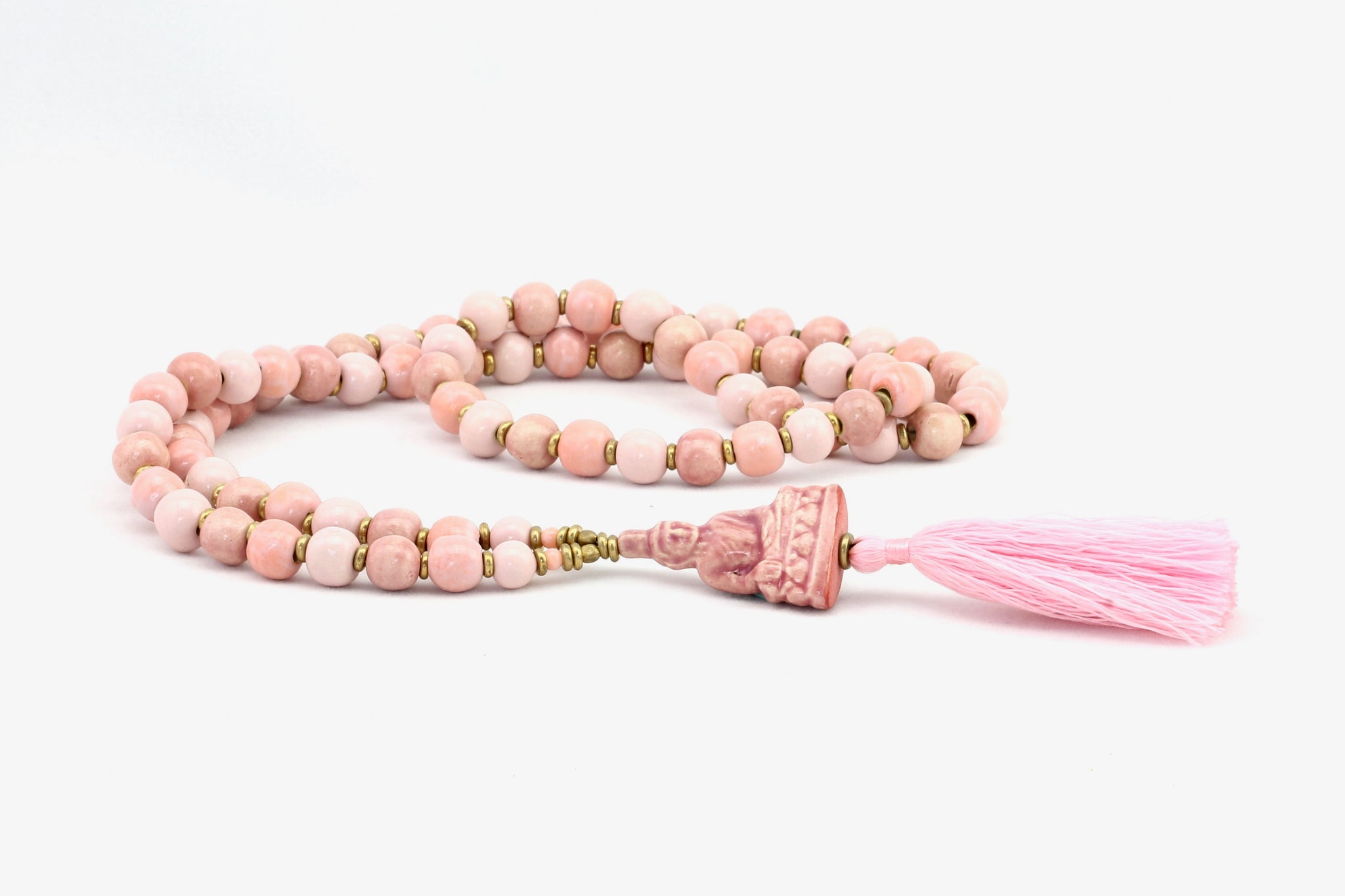 Buddha Silk Necklace By Claycult