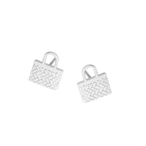Kete Earrings Earrings Little Taonga Silver