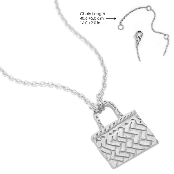Kete Necklace Necklaces Little Taonga Silver