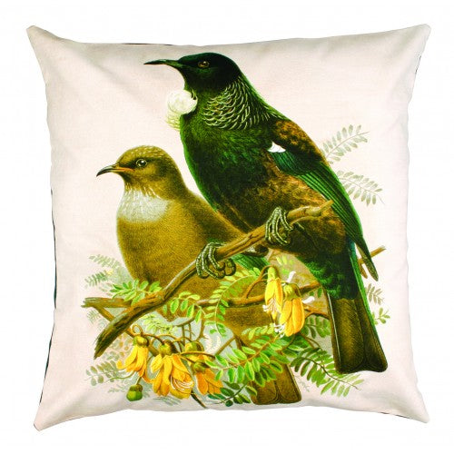Tui Bird Cushion Cover - Design Withdrawals - Design Withdrawals