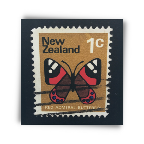 Canvas Print - 1c New Zealand Stamp