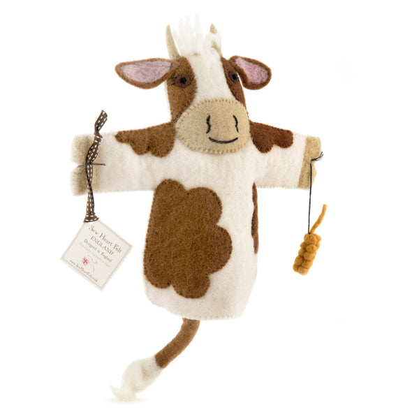 Buttercup Cow Hand Puppet