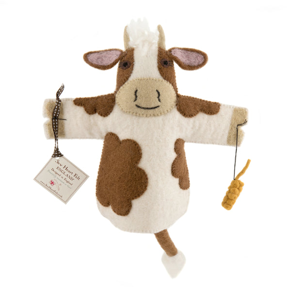 Buttercup Cow Hand Puppet