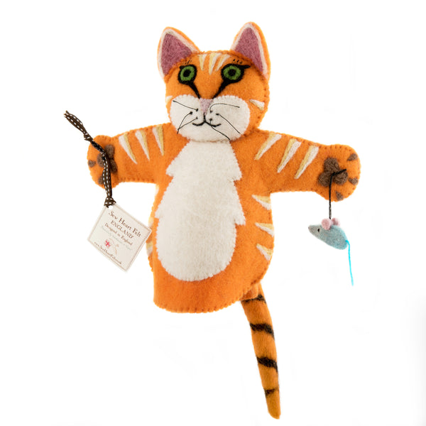 Ginger the Cat Hand Puppet