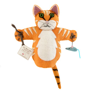 Ginger the Cat Hand Puppet