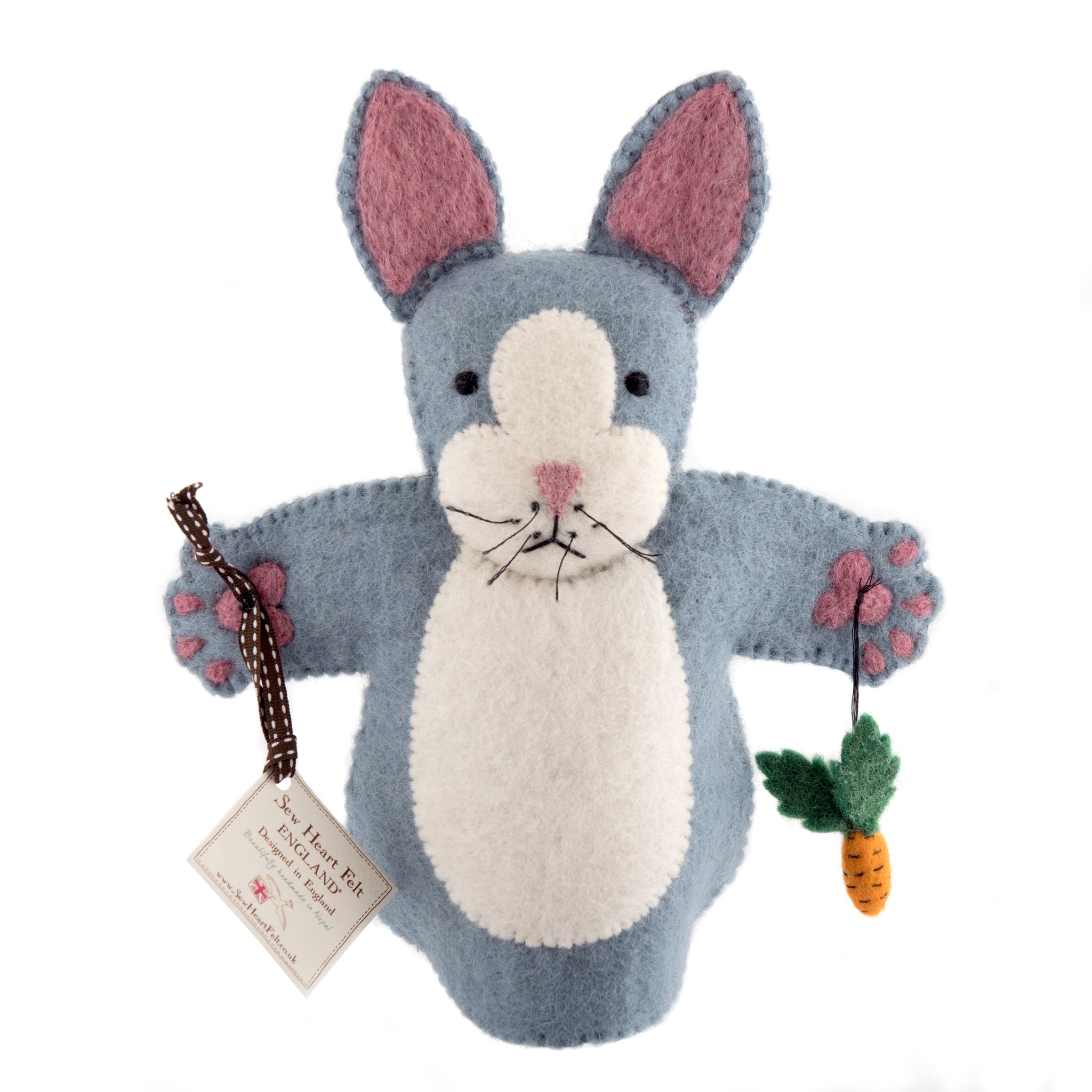 Rory Rabbit Hand Puppet