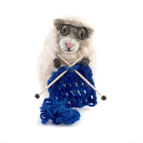Knitting Nancy Felt Sheep Felt Sheep Sew Heart Felt