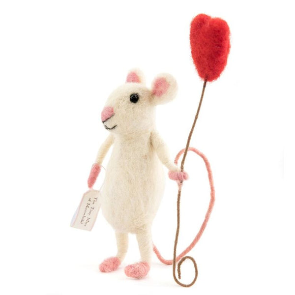 Happy of Heart Balloon Mouse - Design Withdrawals - Design Withdrawals