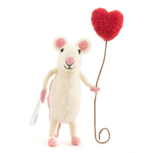 Happy of Heart Balloon Mouse - Design Withdrawals - Design Withdrawals