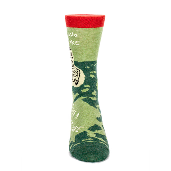 Ain't No Bad Joke Like a Dad Joke - Mens Crew Socks Socks BlueQ