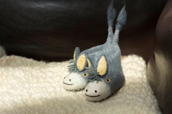 Darci Donkey Children Slippers