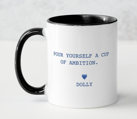 Lyrics Mug - Pour Yourself a Cup of Ambition