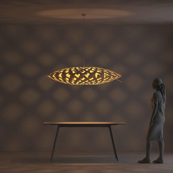 David Trubridge - Flax Pendant Light