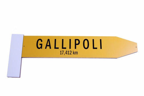 Give Me a Big Sign  - GALLIPOLI - Ian Blackwell - Design Withdrawals