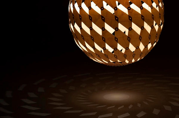 David Trubridge- Baskets of Light 'BOL' - Crystal