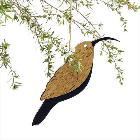 Hanging Ornament - Huia