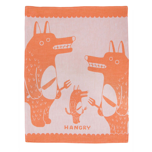 Hangry - Tea Towel Tea Towel BlueQ