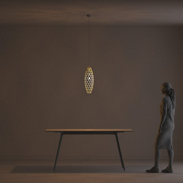 David Trubridge - Hinaki Pendant Light