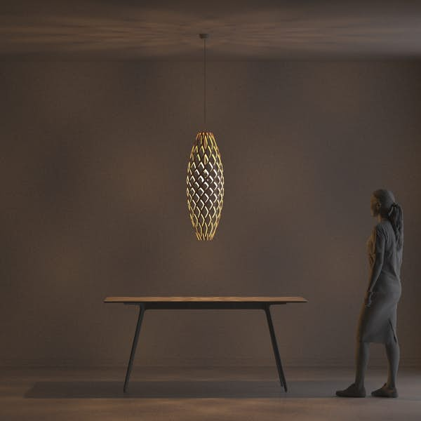 David Trubridge - Hinaki Pendant Light