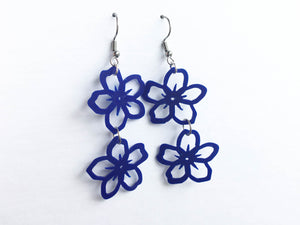 Forget Me Not Earrings (Double)