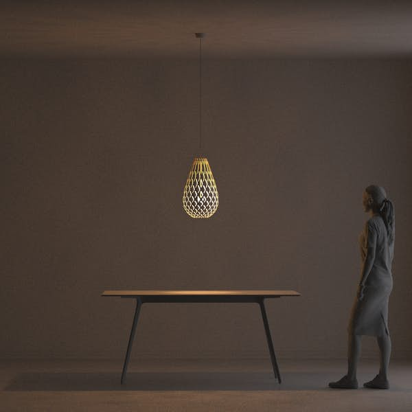 David Trubridge - Koura Pendant Light