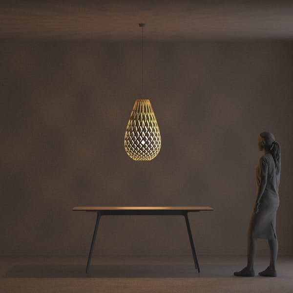 David Trubridge - Koura Pendant Light